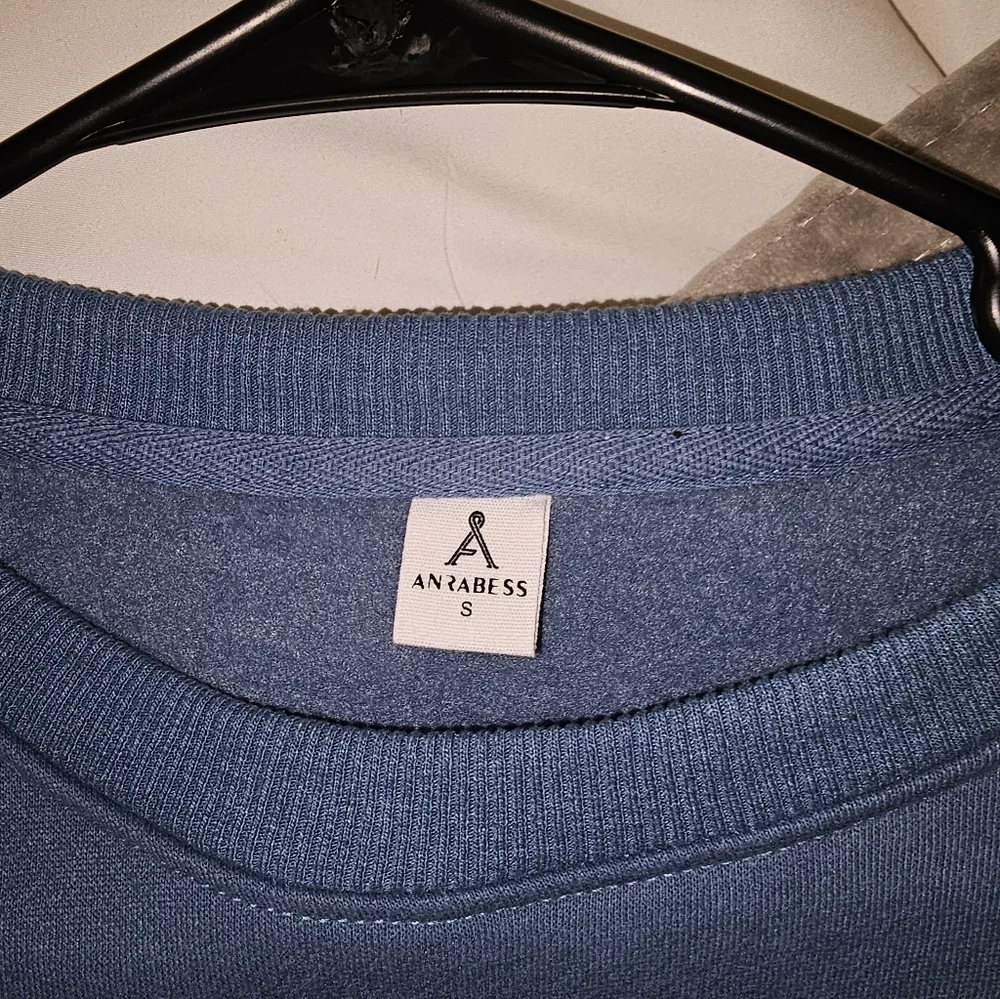 Cerulean Blue Cozy Sweatshirt and Joggers Set - Picture 3 of 10